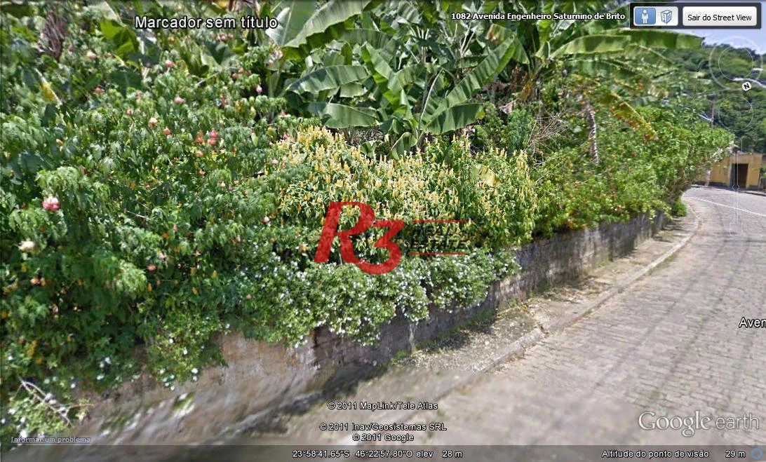 Terreno à venda, 616 m² - Parque Prainha - São Vicente/SP