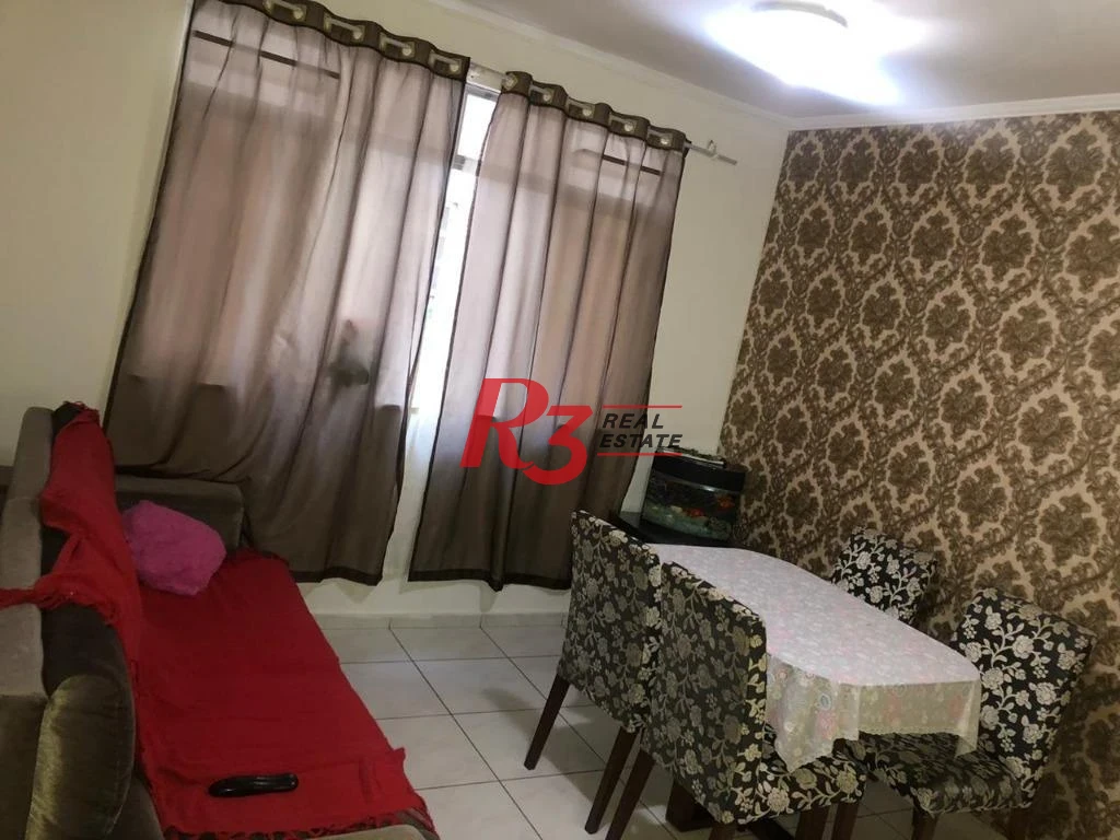 Apartamento com 3 dormitórios à venda, 98 m² - Pompéia - Santos/SP
