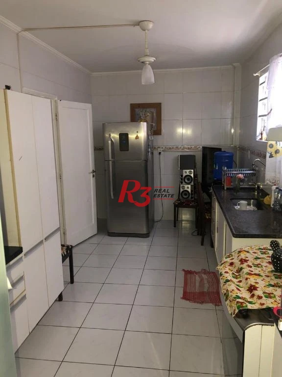 Apartamento com 3 dormitórios à venda, 98 m² - Pompéia - Santos/SP