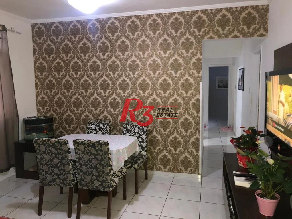 Apartamento com 3 dormitórios à venda, 98 m² - Pompéia - Santos/SP