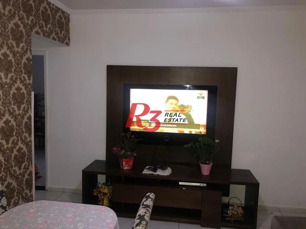 Apartamento com 3 dormitórios à venda, 98 m² - Pompéia - Santos/SP