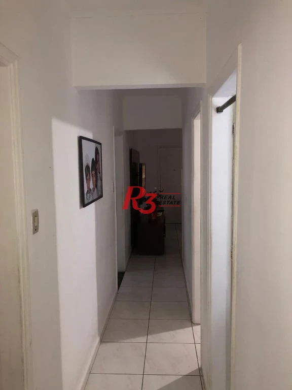 Apartamento com 3 dormitórios à venda, 98 m² - Pompéia - Santos/SP