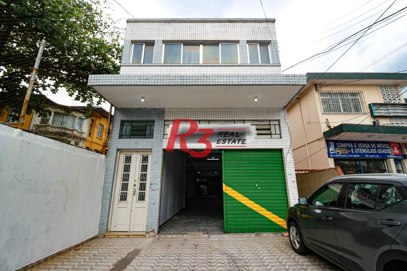 Loja, 570 m² - venda por R$ 3.000.000,00 ou aluguel por R$ 26.060,00/mês - Encruzilhada - Santos/SP