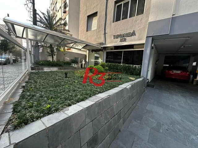 Apartamento com 1 dormitório à venda, 45 m² por R$ 373.000,00 - Pompéia - Santos/SP