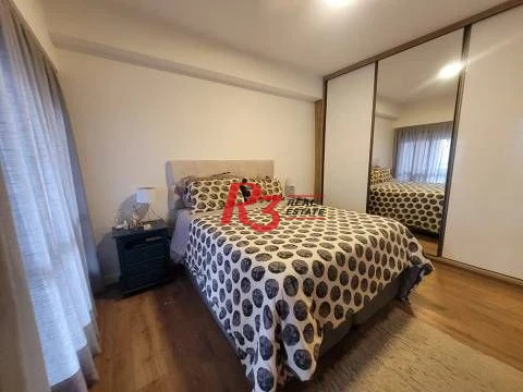 Apartamento Duplex com 2 dormitórios, 2 suítes,  Gonzaga - Santos/SP