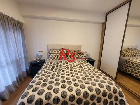 Apartamento Duplex com 2 dormitórios, 2 suítes,  Gonzaga - Santos/SP