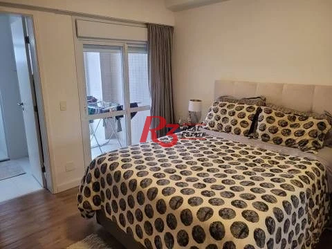 Apartamento Duplex com 2 dormitórios, 2 suítes,  Gonzaga - Santos/SP