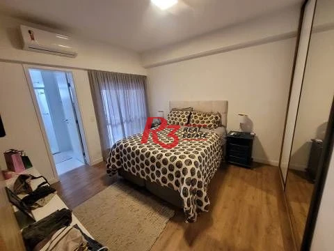 Apartamento Duplex com 2 dormitórios, 2 suítes,  Gonzaga - Santos/SP