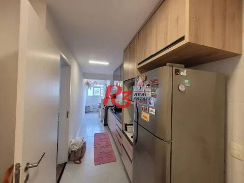 Apartamento Duplex com 2 dormitórios, 2 suítes,  Gonzaga - Santos/SP