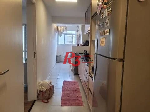Apartamento Duplex com 2 dormitórios, 2 suítes,  Gonzaga - Santos/SP