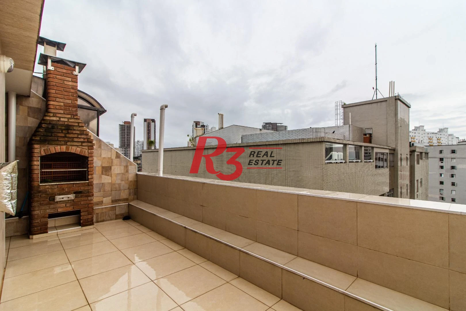 Cobertura com 2 dormitórios à venda, 192 m² - José Menino - Santos/SP