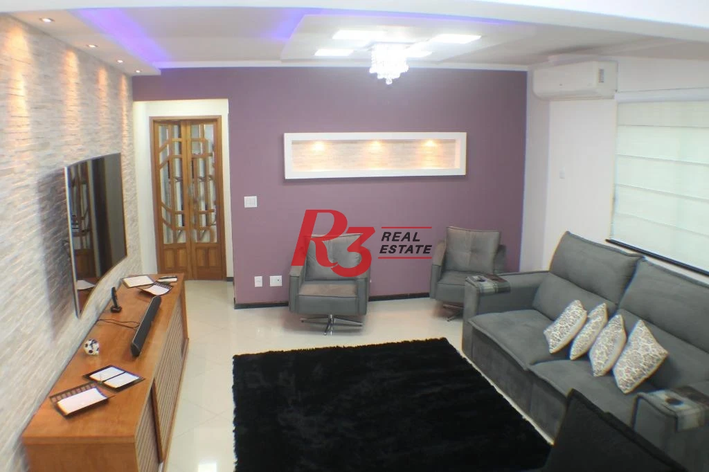 Sobrado com 3 dormitórios à venda, 300 m² por R$ 1.920.000,00 - Boqueirão - Santos/SP