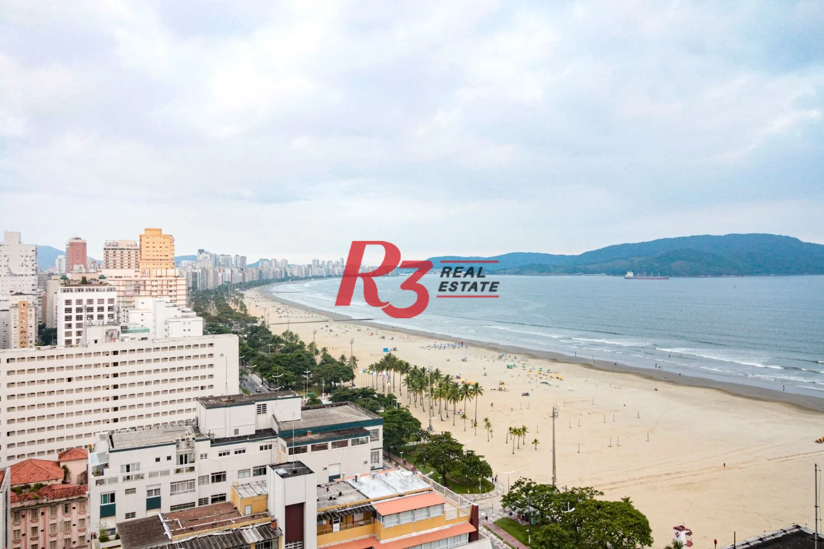 Apartamento com 4 dormitórios para alugar, 360 m² por R$ 40.000,00/mês - Gonzaga - Santos/SP