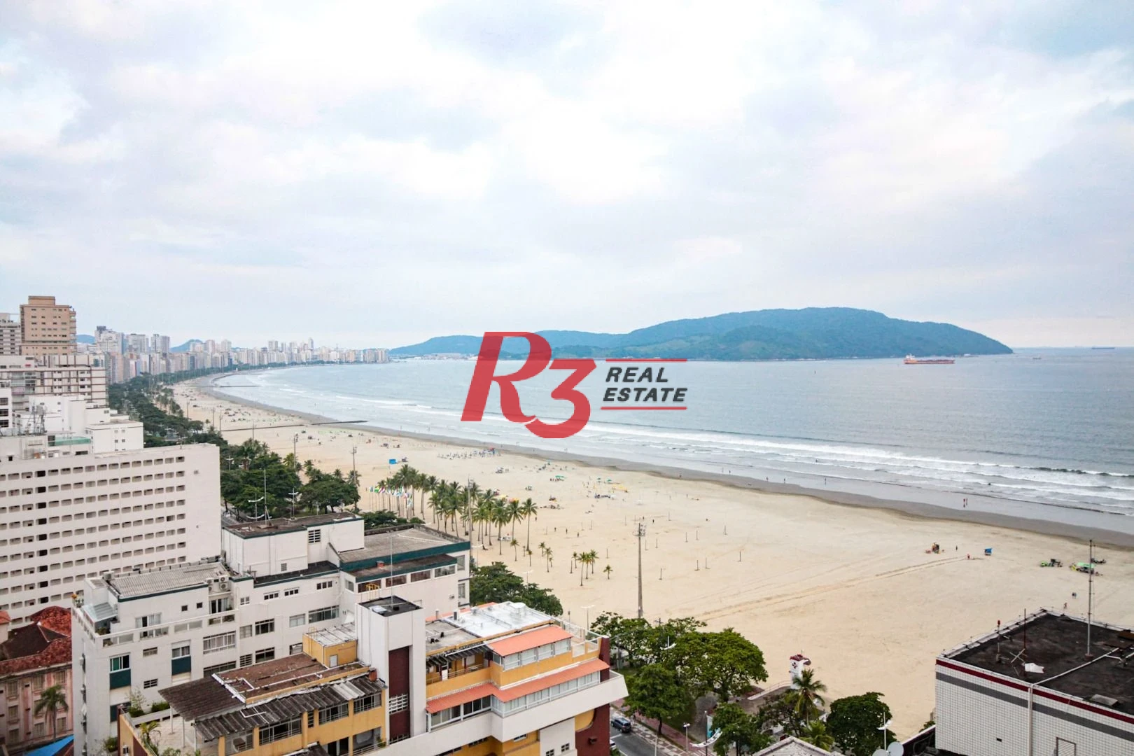 Apartamento com 4 dormitórios para alugar, 360 m² por R$ 40.000,00/mês - Gonzaga - Santos/SP