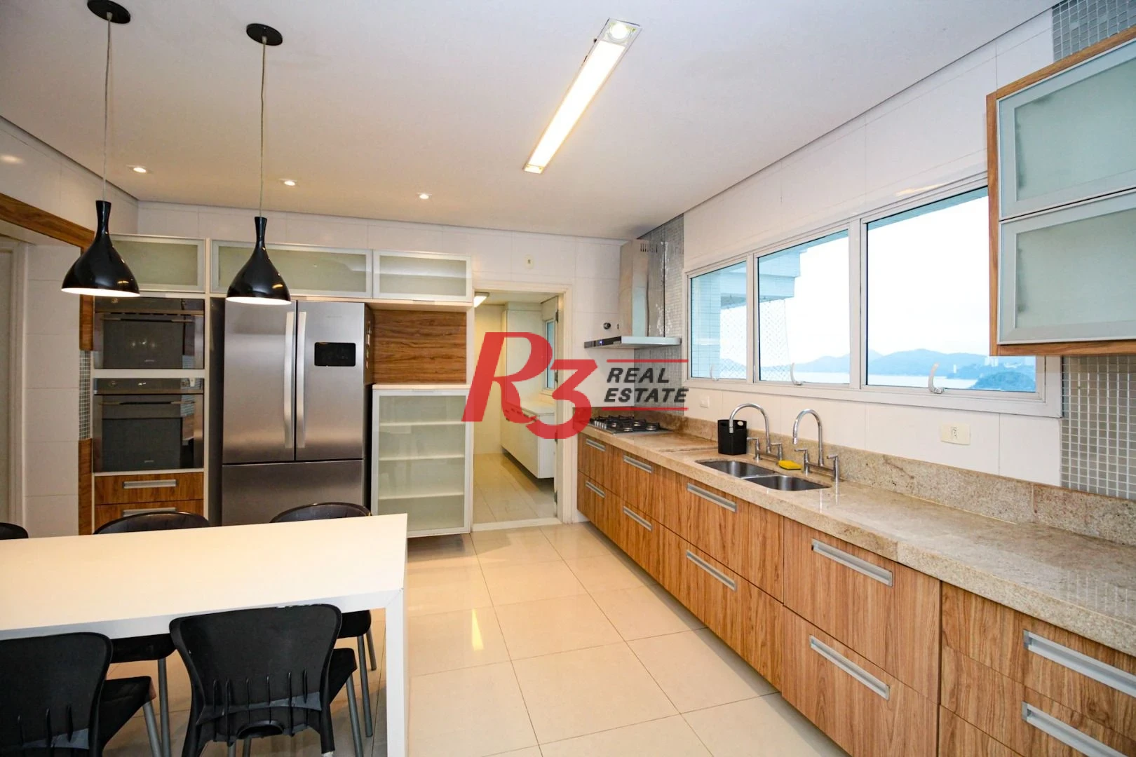 Apartamento com 4 dormitórios para alugar, 360 m² por R$ 40.000,00/mês - Gonzaga - Santos/SP