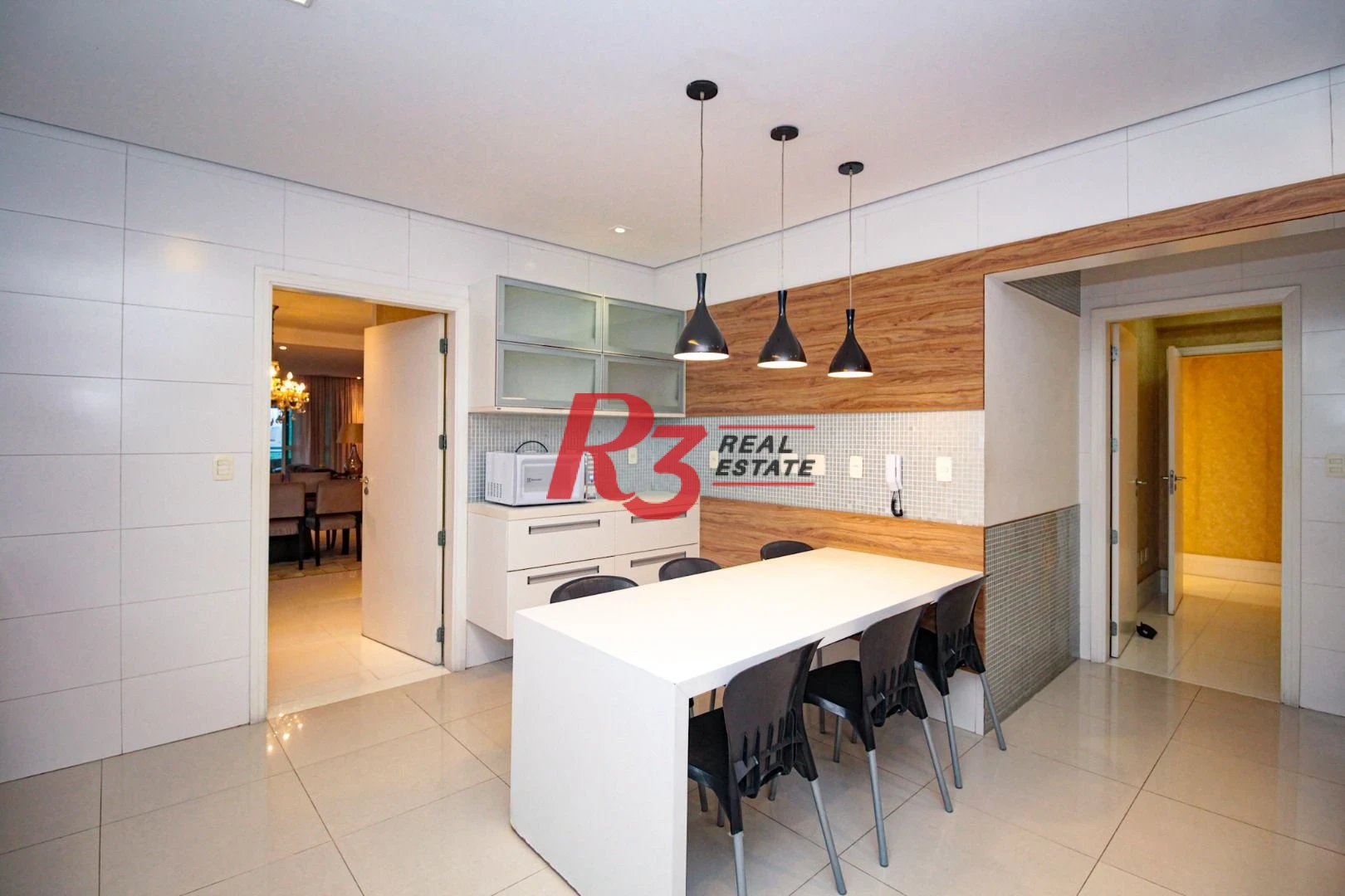 Apartamento com 4 dormitórios para alugar, 360 m² por R$ 40.000,00/mês - Gonzaga - Santos/SP