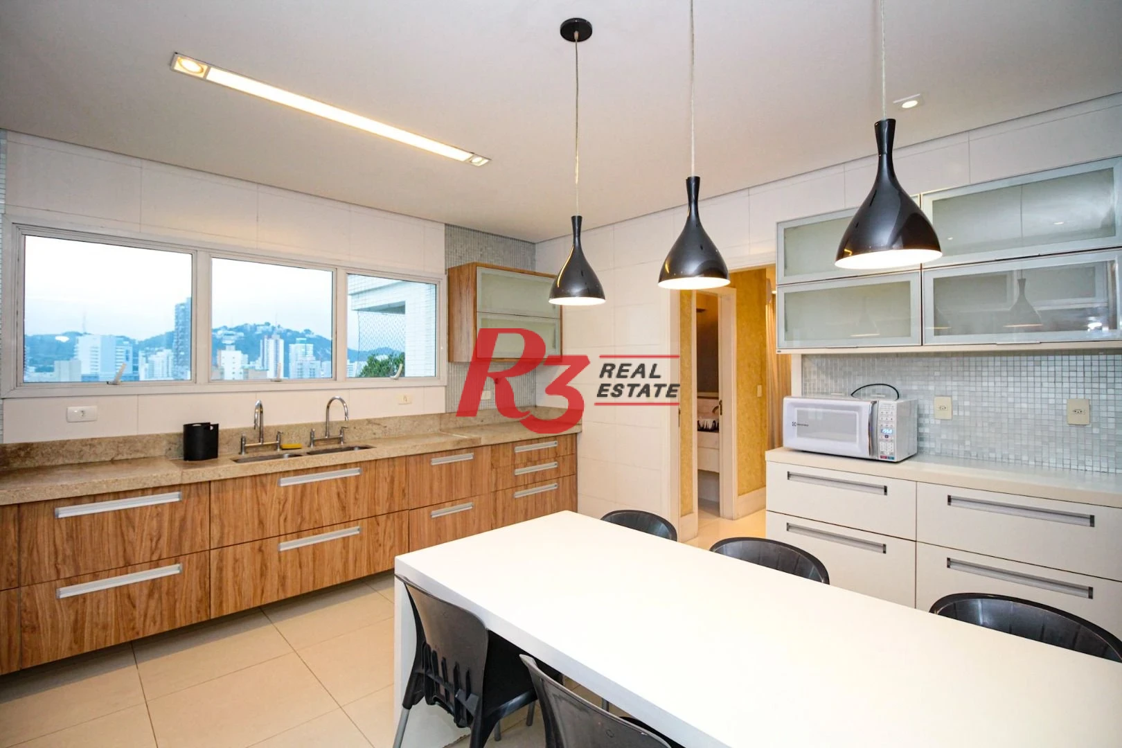 Apartamento com 4 dormitórios para alugar, 360 m² por R$ 40.000,00/mês - Gonzaga - Santos/SP
