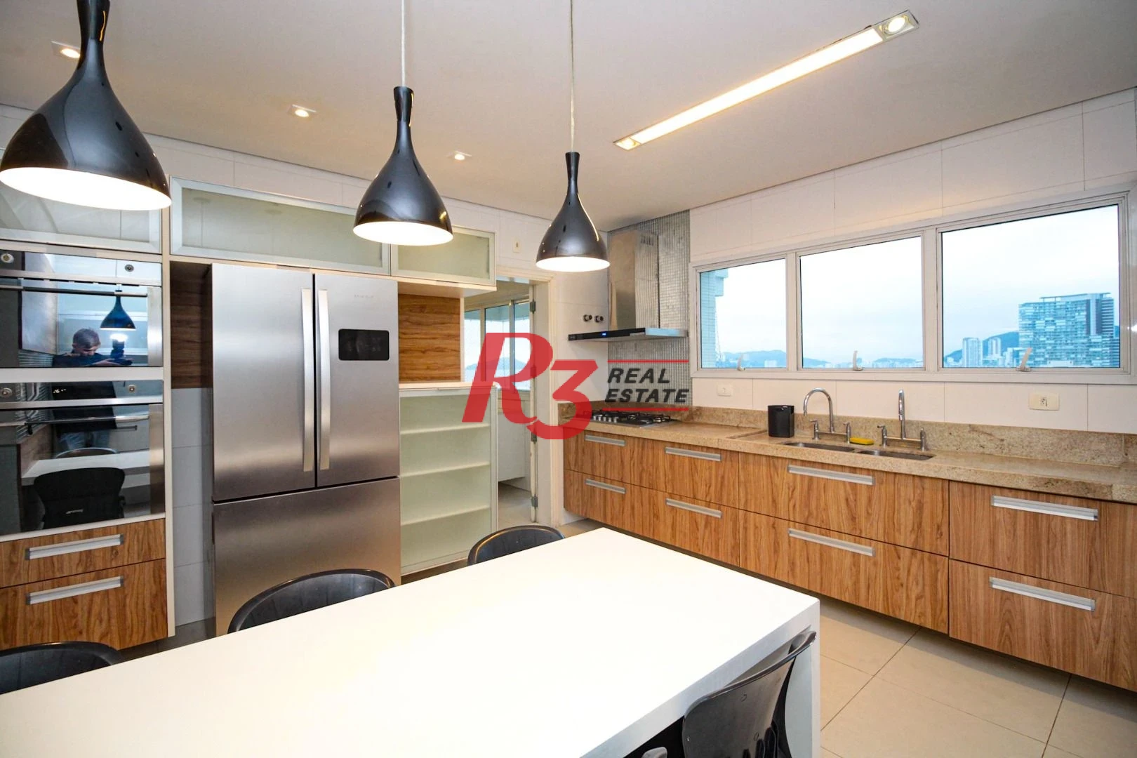 Apartamento com 4 dormitórios para alugar, 360 m² por R$ 40.000,00/mês - Gonzaga - Santos/SP