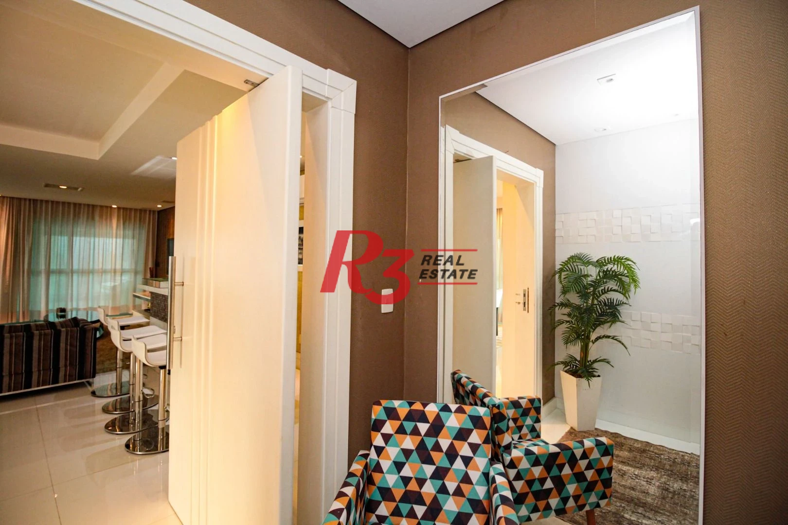 Apartamento com 4 dormitórios para alugar, 360 m² por R$ 40.000,00/mês - Gonzaga - Santos/SP