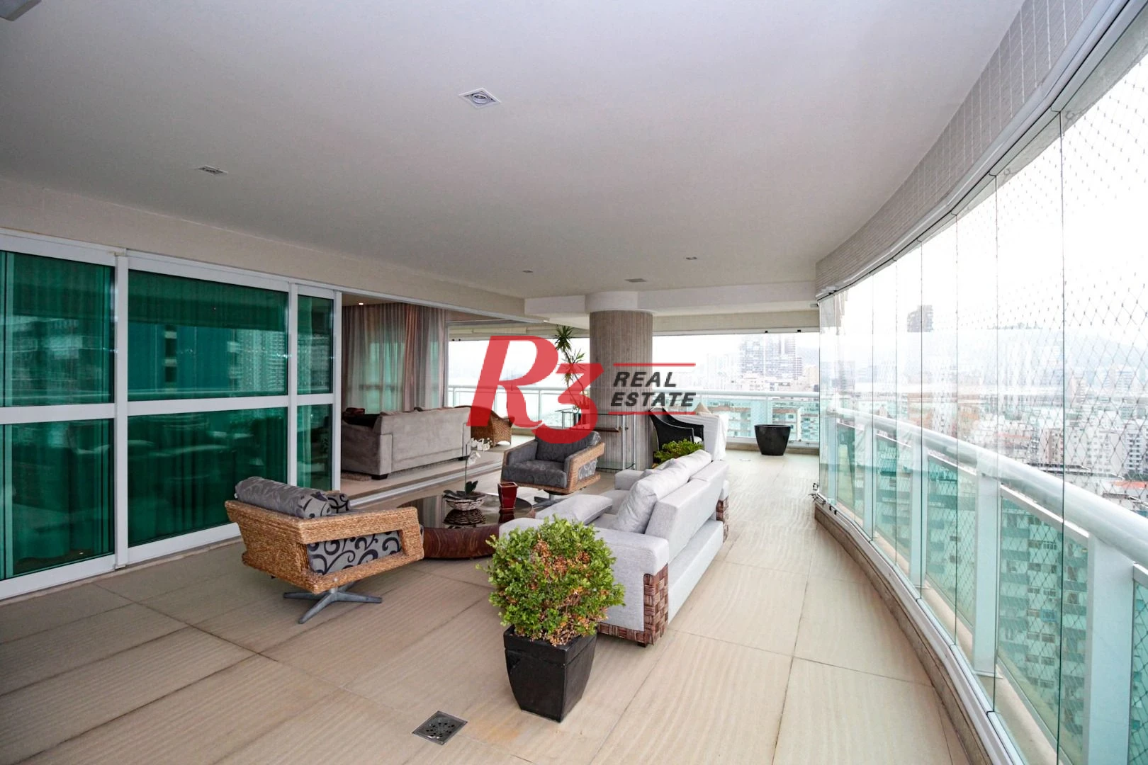 Apartamento com 4 dormitórios para alugar, 360 m² por R$ 40.000,00/mês - Gonzaga - Santos/SP