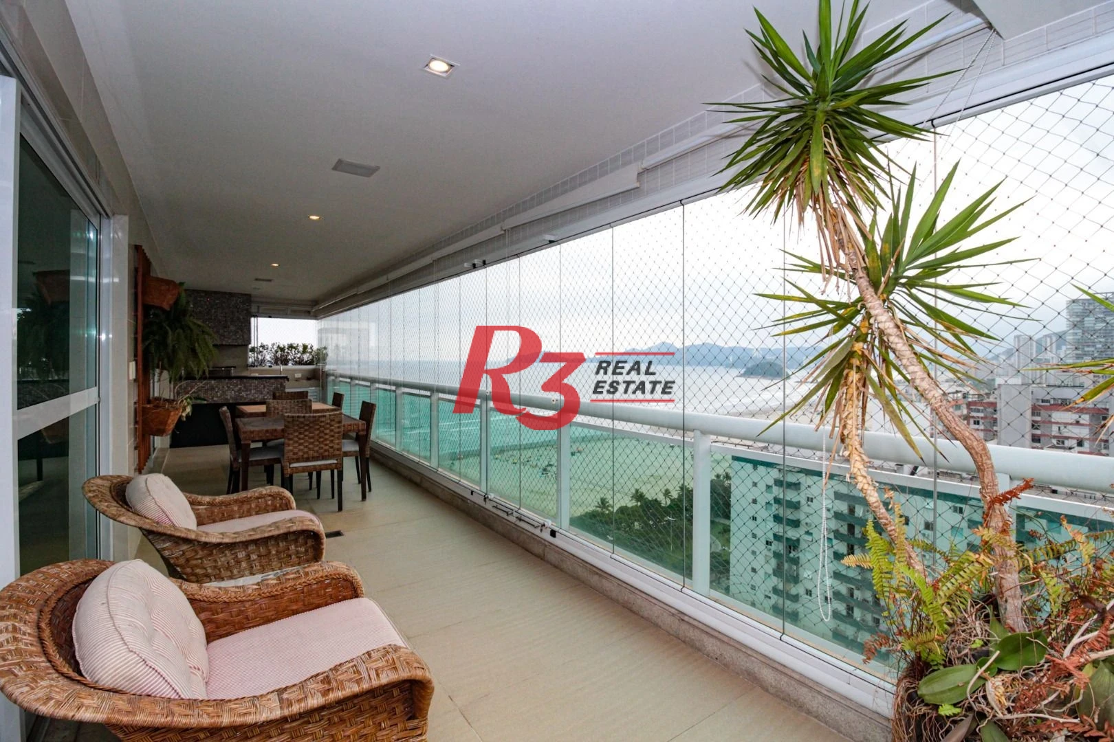 Apartamento com 4 dormitórios para alugar, 360 m² por R$ 40.000,00/mês - Gonzaga - Santos/SP