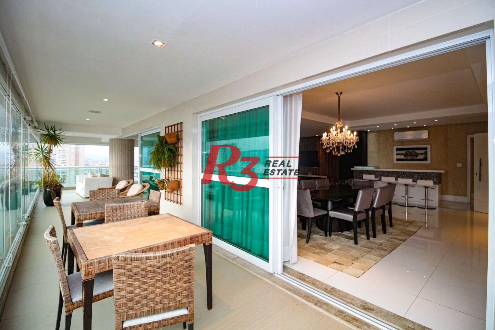 Apartamento com 4 dormitórios para alugar, 360 m² por R$ 40.000,00/mês - Gonzaga - Santos/SP