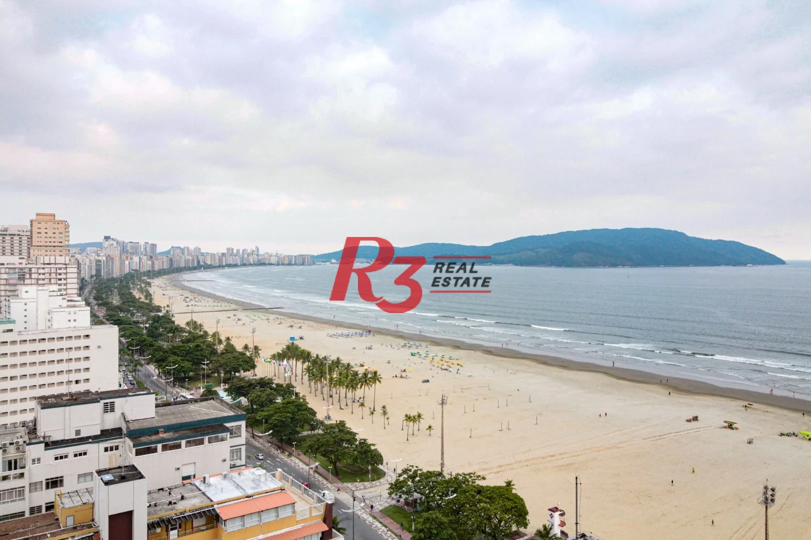 Apartamento com 4 dormitórios para alugar, 360 m² por R$ 40.000,00/mês - Gonzaga - Santos/SP