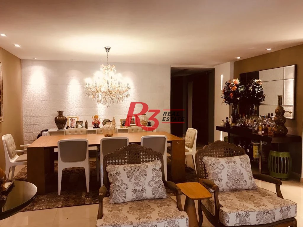 Apartamento Garden com 4 dormitórios à venda, 330 m² por R$ 3.200.000,00 - Aparecida - Santos/SP
