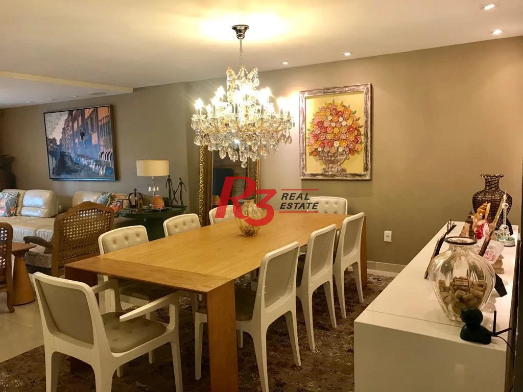 Apartamento Garden com 4 dormitórios à venda, 330 m² por R$ 3.200.000,00 - Aparecida - Santos/SP