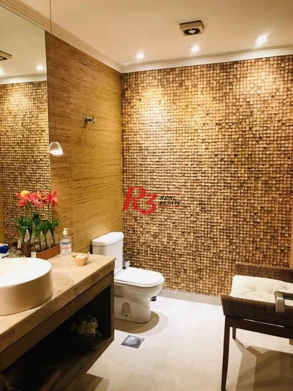 Apartamento Garden com 4 dormitórios à venda, 330 m² por R$ 3.200.000,00 - Aparecida - Santos/SP