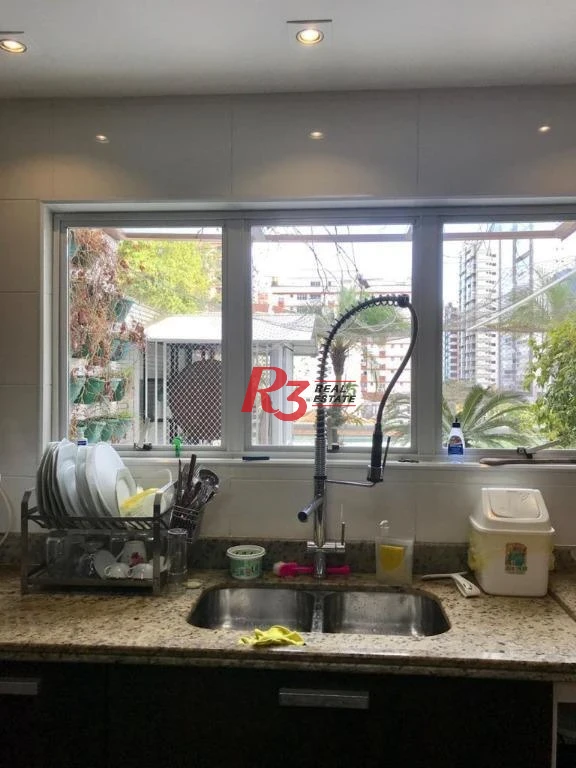 Apartamento Garden com 4 dormitórios à venda, 330 m² por R$ 3.200.000,00 - Aparecida - Santos/SP