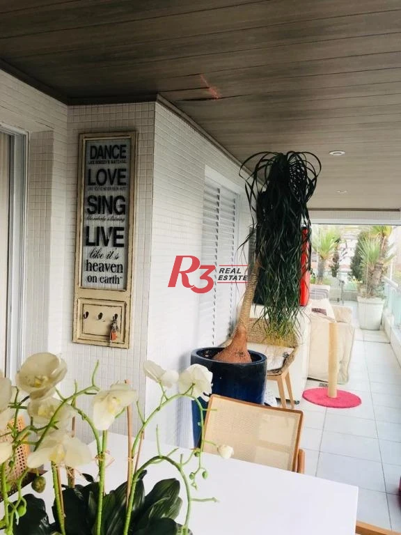 Apartamento Garden com 4 dormitórios à venda, 330 m² por R$ 3.200.000,00 - Aparecida - Santos/SP