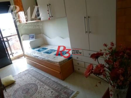 Apartamento com 2 dormitórios à venda, 114 m² - Aparecida - Santos/SP