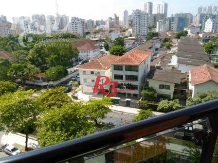 Apartamento com 2 dormitórios à venda, 114 m² - Aparecida - Santos/SP