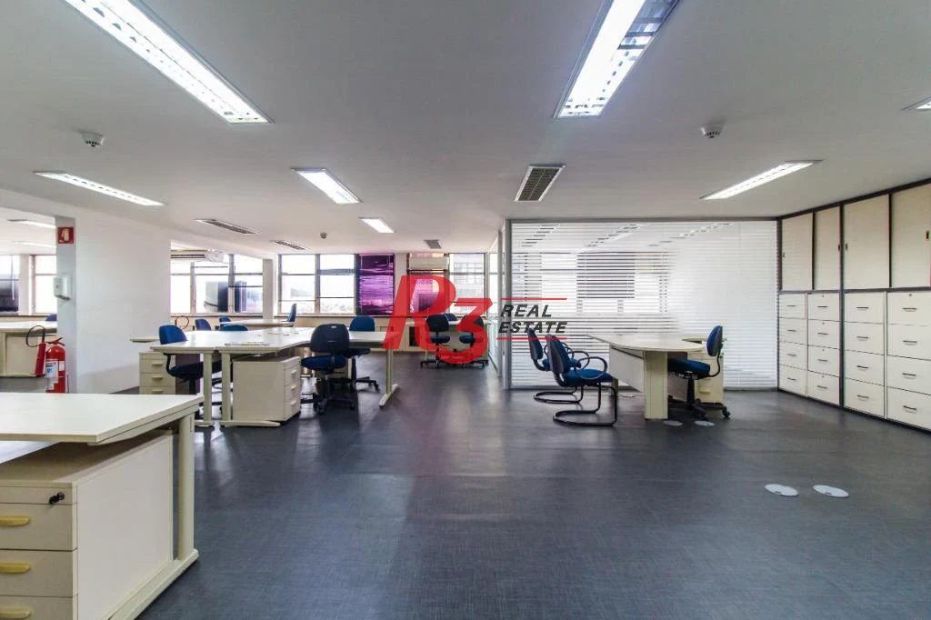 Sala para alugar, 221 m² por R$ 7.830,00/mês - Centro - Santos/SP