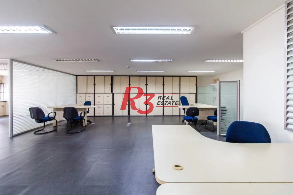 Sala para alugar, 221 m² por R$ 7.830,00/mês - Centro - Santos/SP