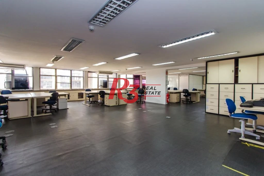 Sala para alugar, 221 m² por R$ 7.830,00/mês - Centro - Santos/SP