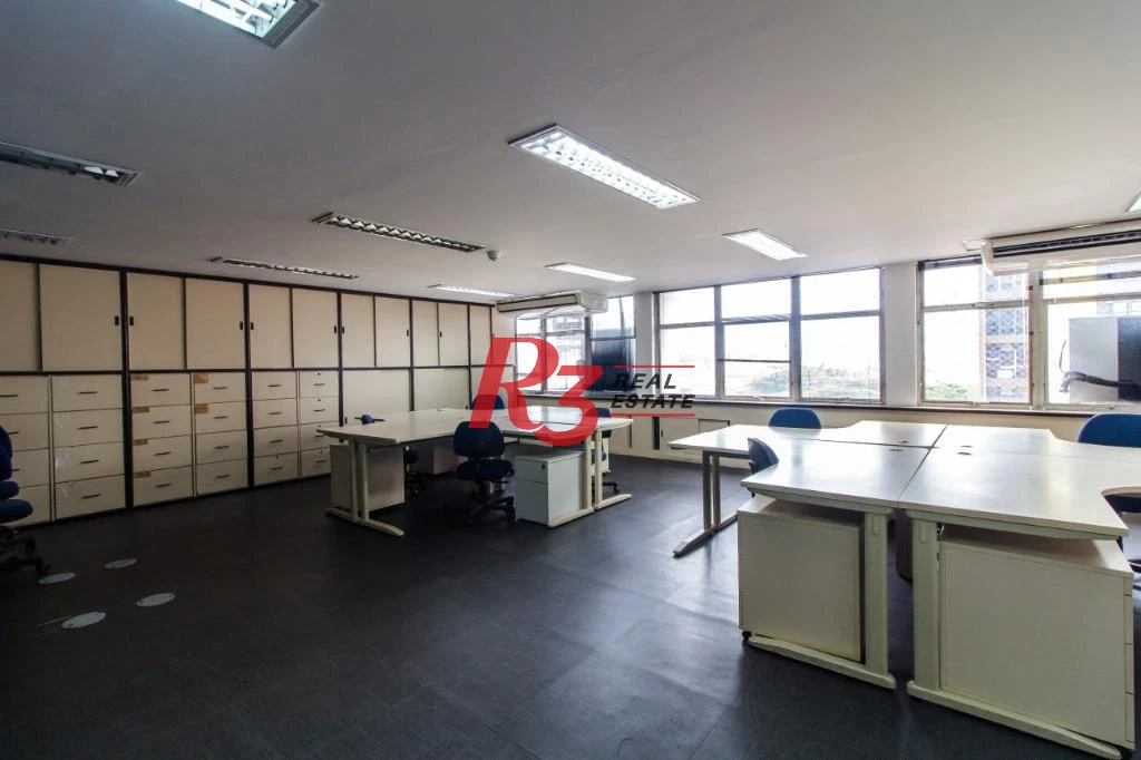 Sala para alugar, 221 m² por R$ 7.830,00/mês - Centro - Santos/SP