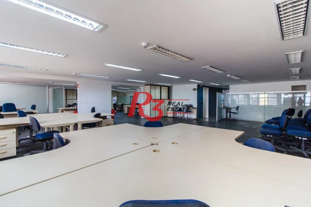 Sala para alugar, 221 m² por R$ 7.830,00/mês - Centro - Santos/SP