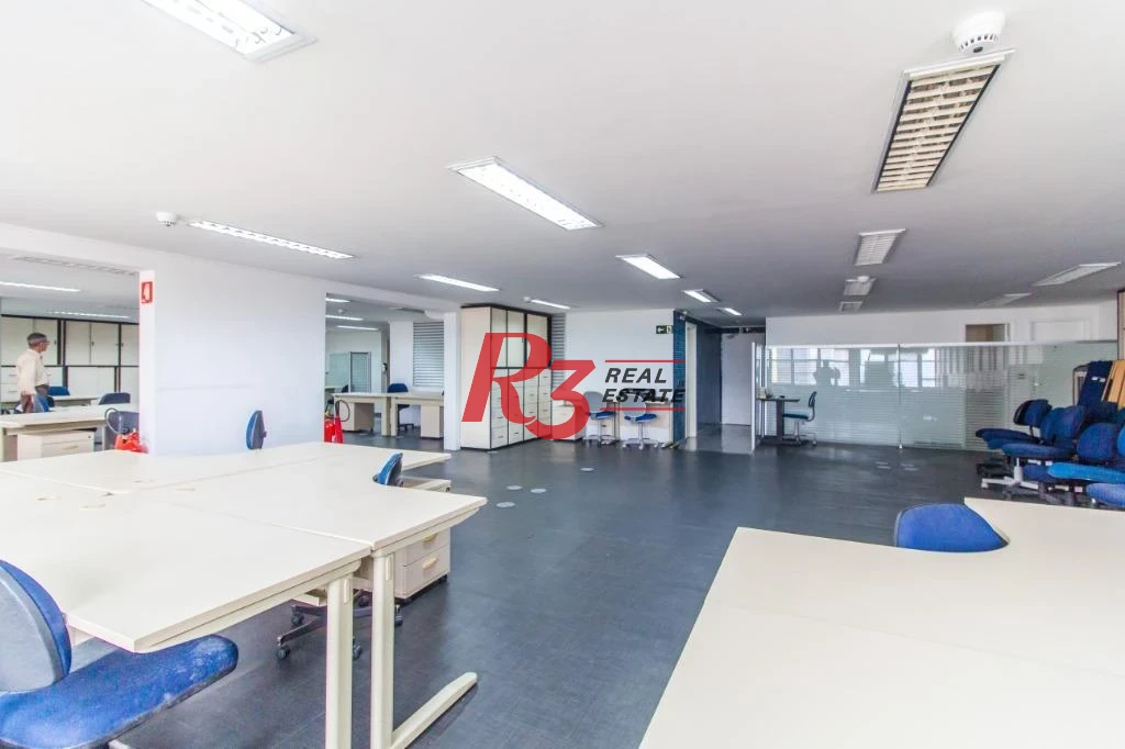 Sala para alugar, 221 m² por R$ 7.830,00/mês - Centro - Santos/SP
