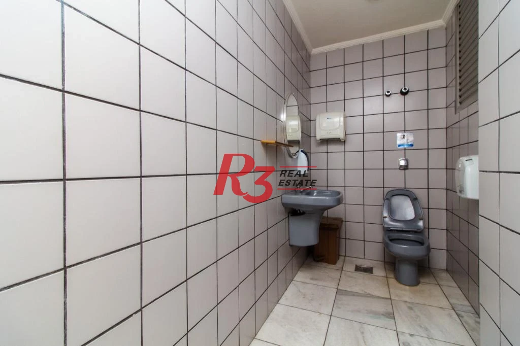 Sala para alugar, 221 m² por R$ 7.830,00/mês - Centro - Santos/SP