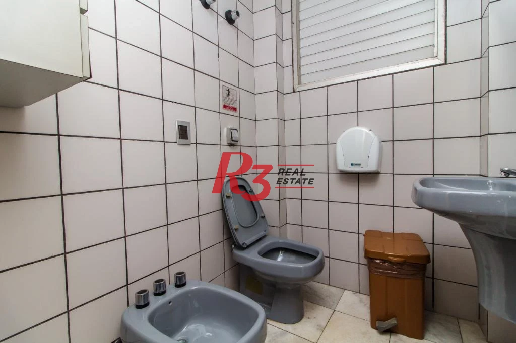 Sala para alugar, 221 m² por R$ 7.830,00/mês - Centro - Santos/SP