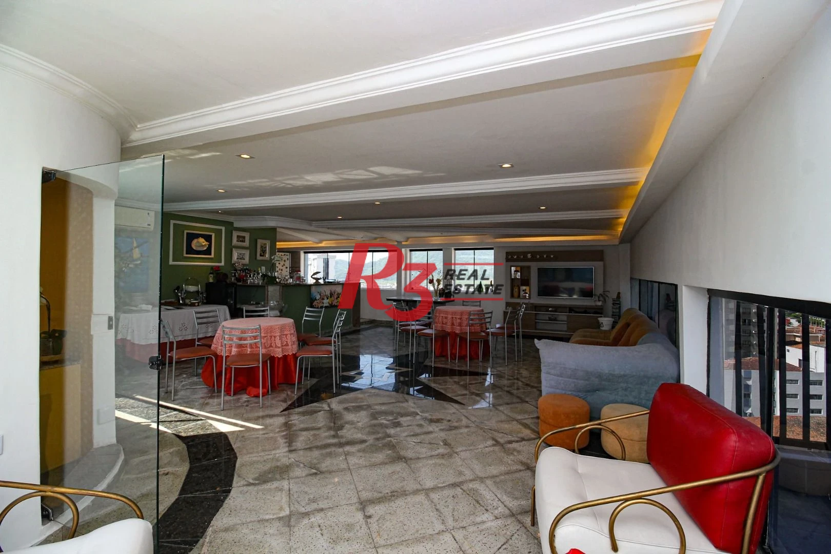Cobertura à venda, 392 m² por R$ 3.000.000,00 - Ponta da Praia - Santos/SP