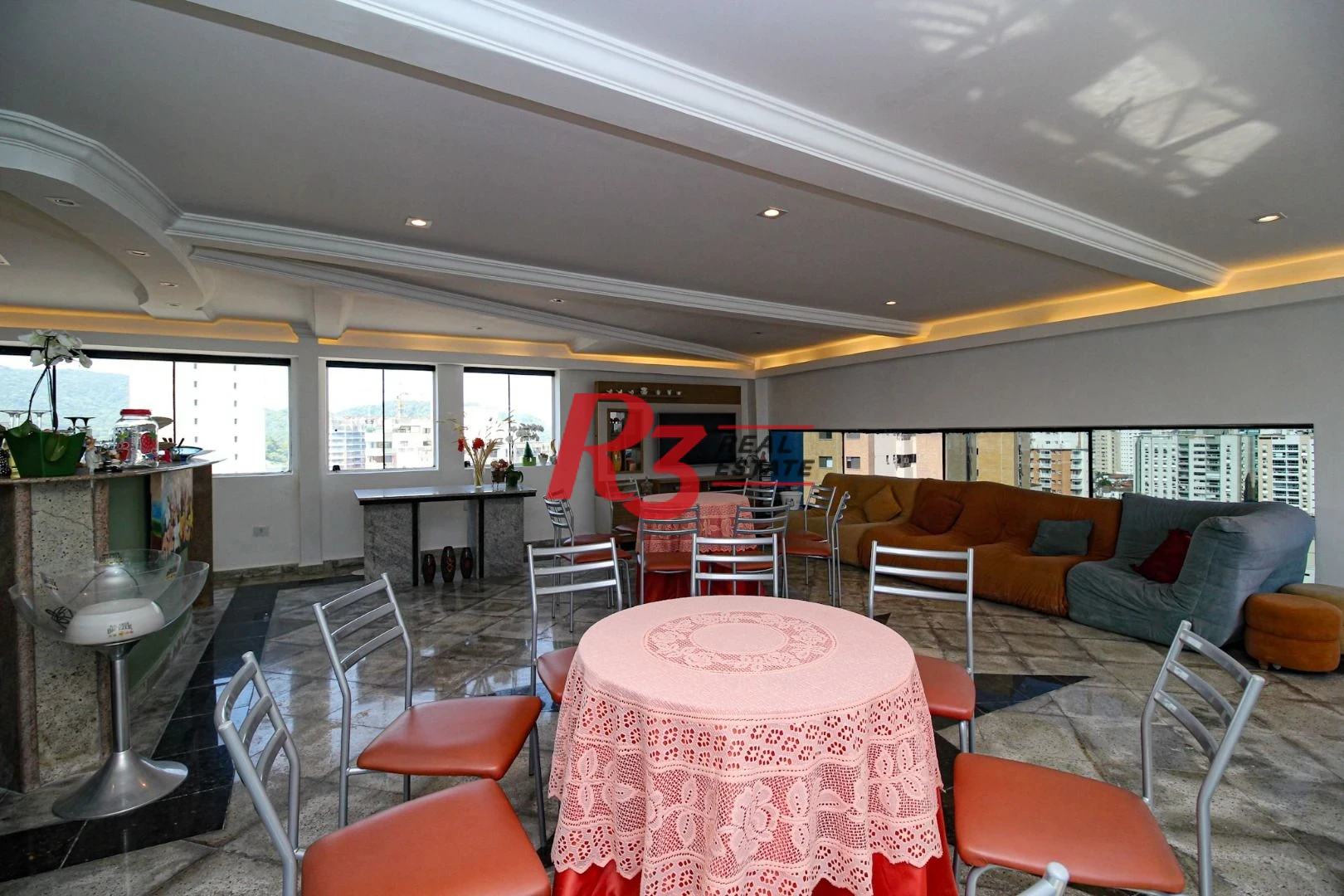 Cobertura à venda, 392 m² por R$ 3.000.000,00 - Ponta da Praia - Santos/SP