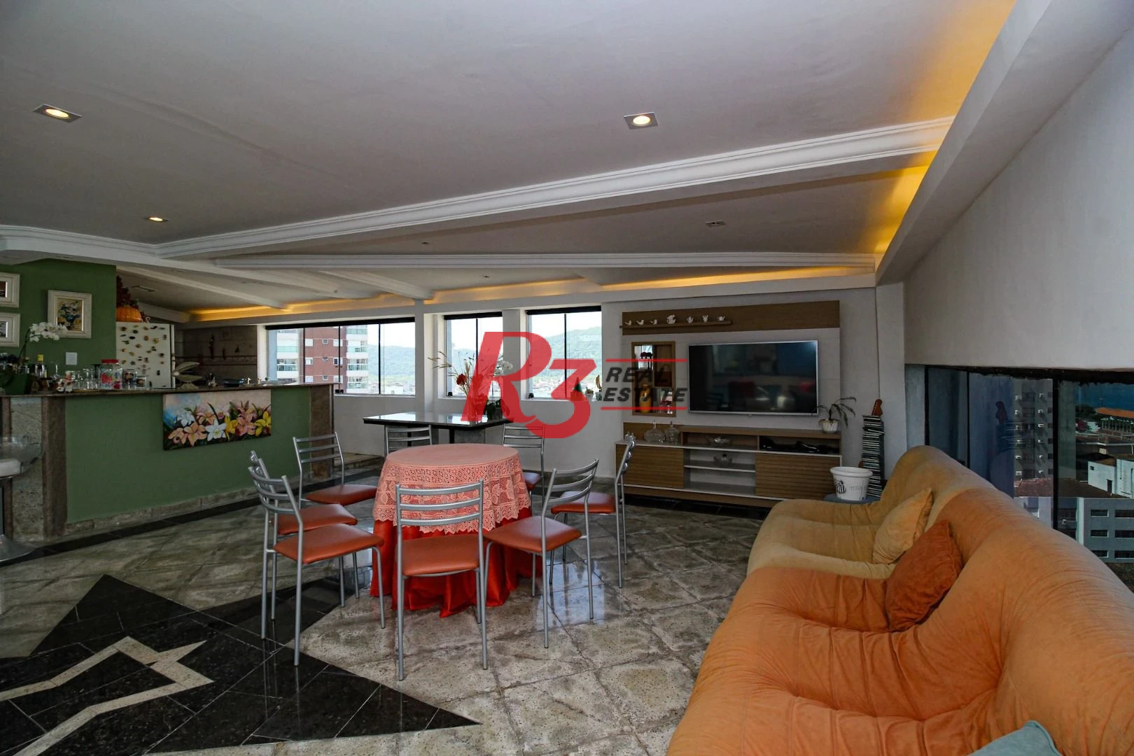 Cobertura à venda, 392 m² por R$ 3.000.000,00 - Ponta da Praia - Santos/SP