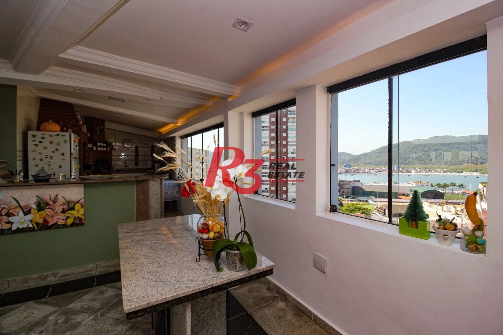 Cobertura à venda, 392 m² por R$ 3.000.000,00 - Ponta da Praia - Santos/SP