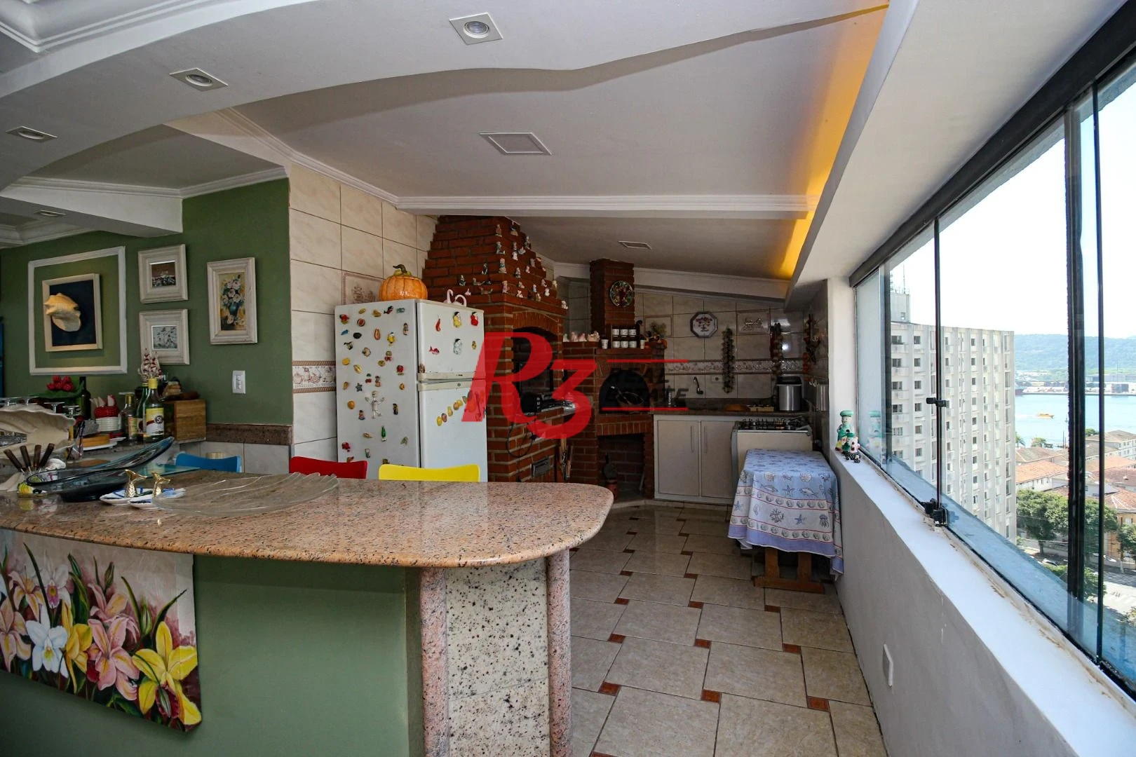 Cobertura à venda, 392 m² por R$ 3.000.000,00 - Ponta da Praia - Santos/SP