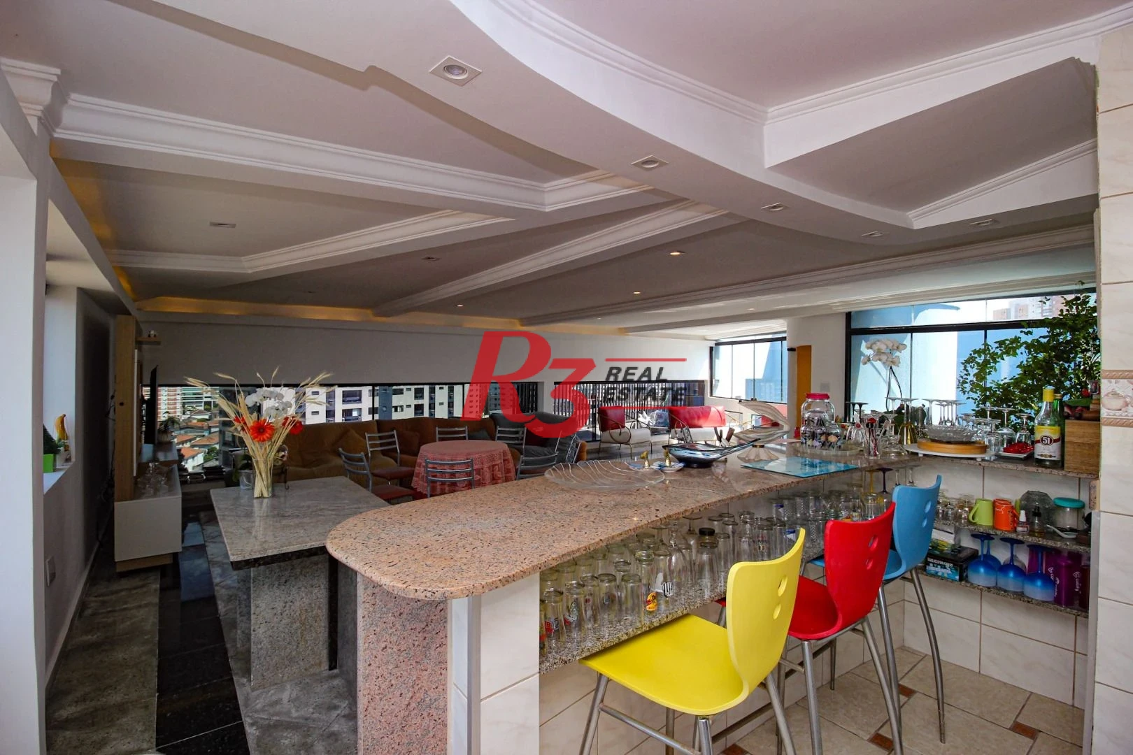 Cobertura à venda, 392 m² por R$ 3.000.000,00 - Ponta da Praia - Santos/SP