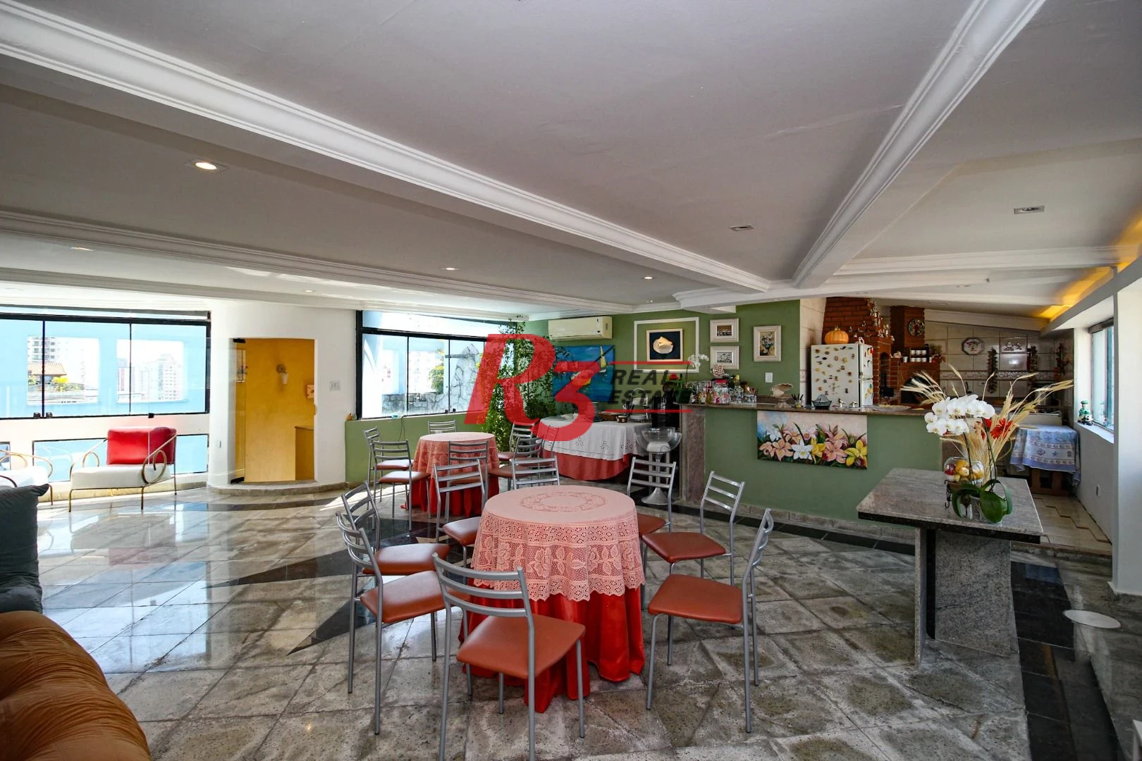 Cobertura à venda, 392 m² por R$ 3.000.000,00 - Ponta da Praia - Santos/SP