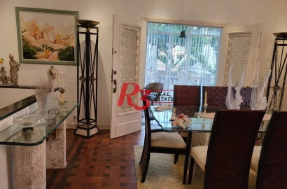Casa com 4 dormitórios à venda, 480 m² - Gonzaga - Santos/SP